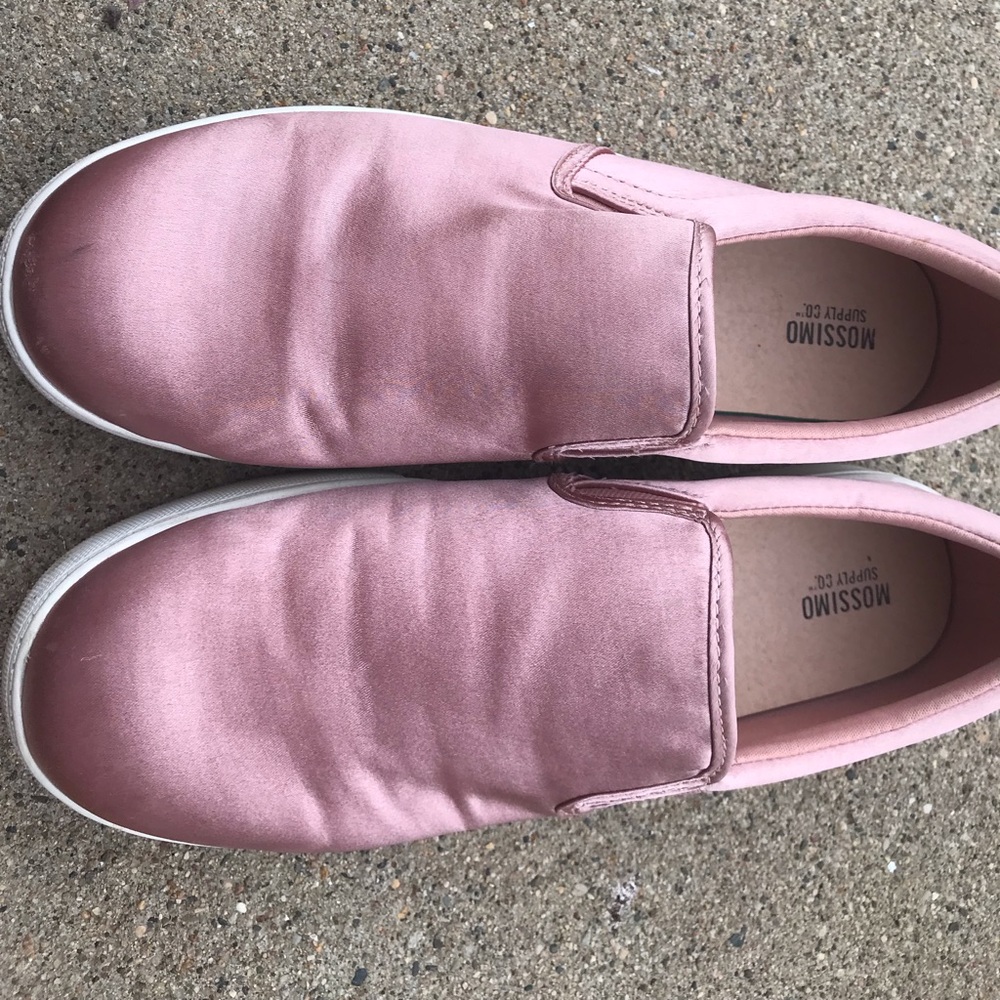 easy rose gold slip on shoes